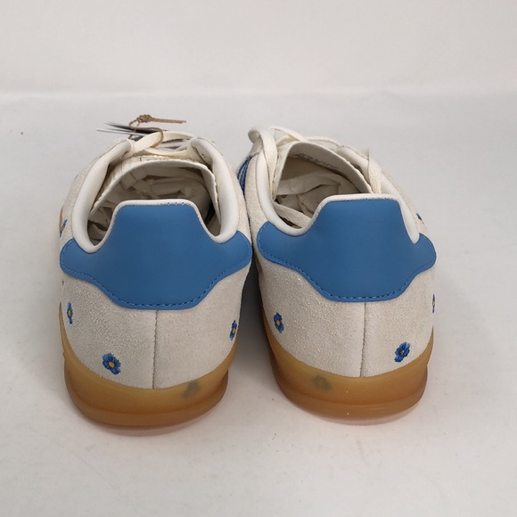 Adidas Women’s Gazelle Indoor Embroidered Floral IF4491 Sneakers - Size 7.5 - Picture 5 of 16